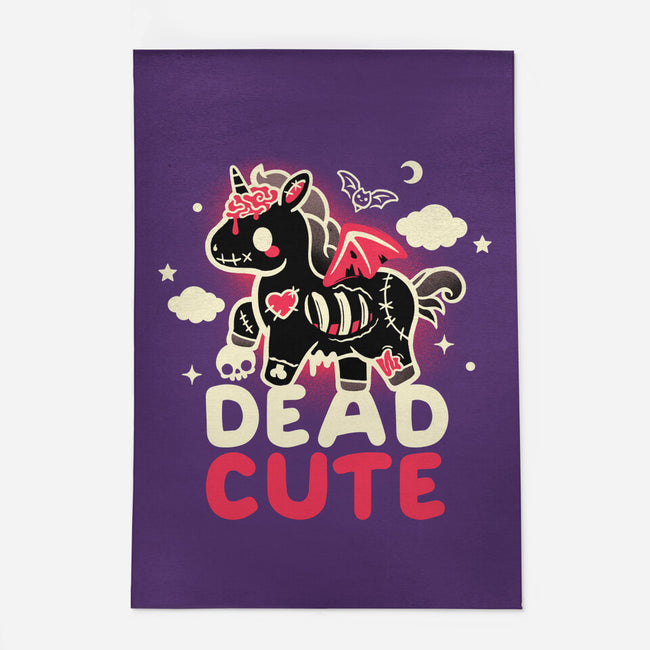 Dead Cute Unicorn-None-Outdoor-Rug-NemiMakeit