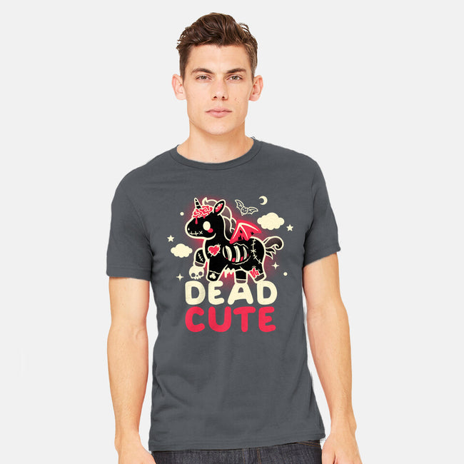 Dead Cute Unicorn-Mens-Heavyweight-Tee-NemiMakeit