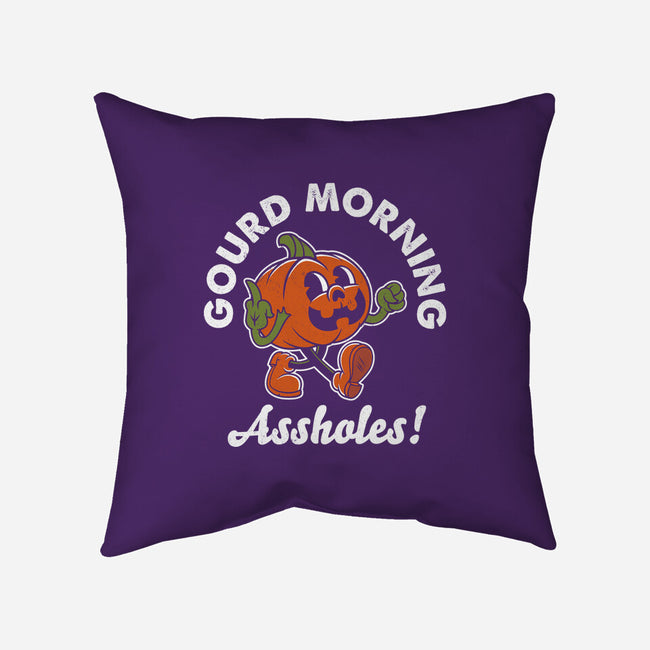 Gourd Morning!-None-Non-Removable Cover w Insert-Throw Pillow-Nemons