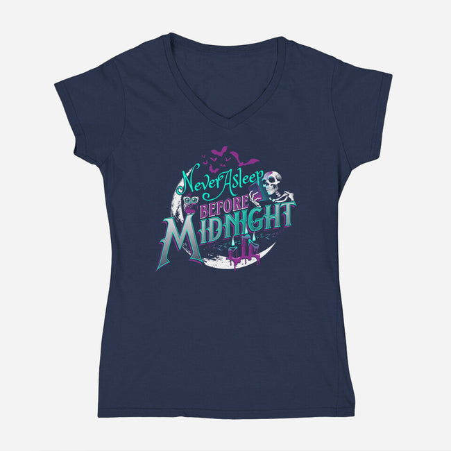 Before Midnight-Womens-V-Neck-Tee-everdream