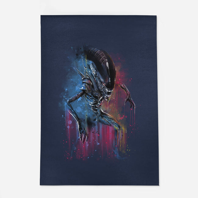 Alien Watercolor-None-Outdoor-Rug-zascanauta