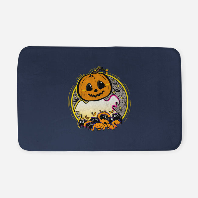 Ghostly CAThering-None-Memory Foam-Bath Mat-bloomgrace28