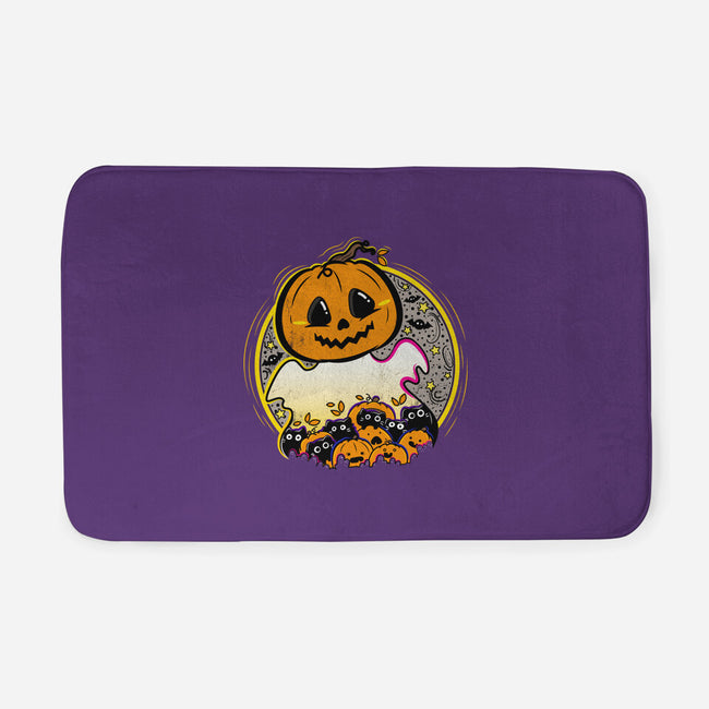 Ghostly CAThering-None-Memory Foam-Bath Mat-bloomgrace28