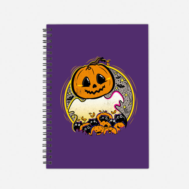 Ghostly CAThering-None-Dot Grid-Notebook-bloomgrace28