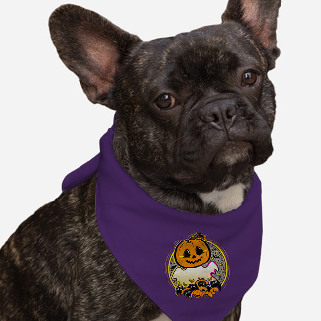 Ghostly CAThering-Dog-Bandana-Pet Collar-bloomgrace28