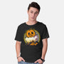 Ghostly CAThering-Mens-Basic-Tee-bloomgrace28