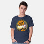 Ghostly CAThering-Mens-Basic-Tee-bloomgrace28