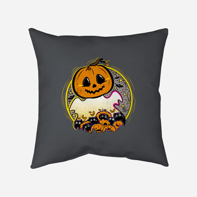 Ghostly CAThering-None-Removable Cover w Insert-Throw Pillow-bloomgrace28