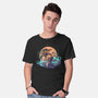 Jack Goes Trick Or Treating-Mens-Basic-Tee-artyx