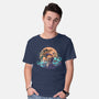Jack Goes Trick Or Treating-Mens-Basic-Tee-artyx