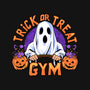 Boo Gym-Womens-V-Neck-Tee-spoilerinc