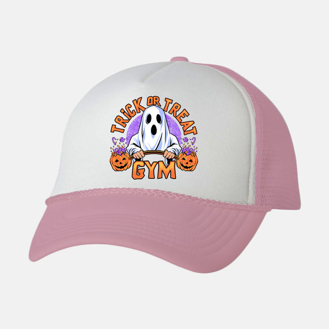 Boo Gym-Unisex-Trucker-Hat-spoilerinc