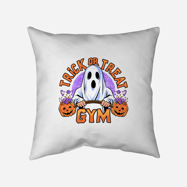 Boo Gym-None-Removable Cover-Throw Pillow-spoilerinc