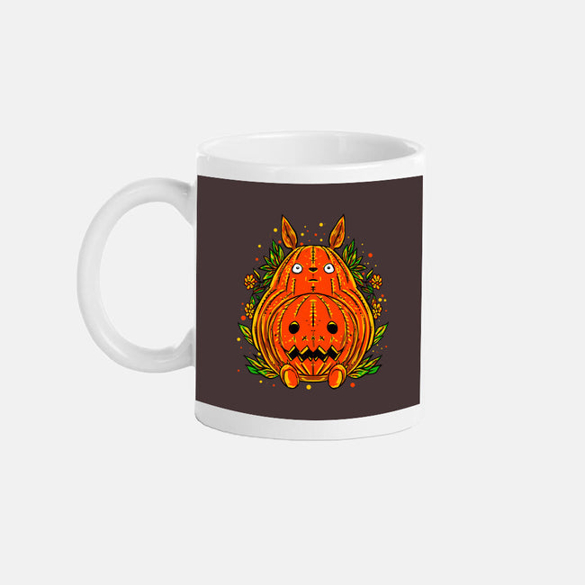 Totoro Lantern-None-Mug-Drinkware-kharmazero