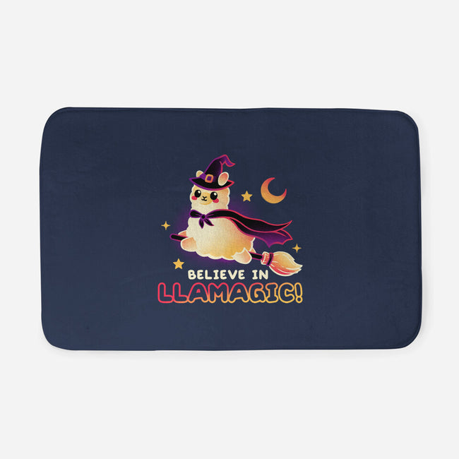 Believe In llamagic-None-Memory Foam-Bath Mat-NemiMakeit