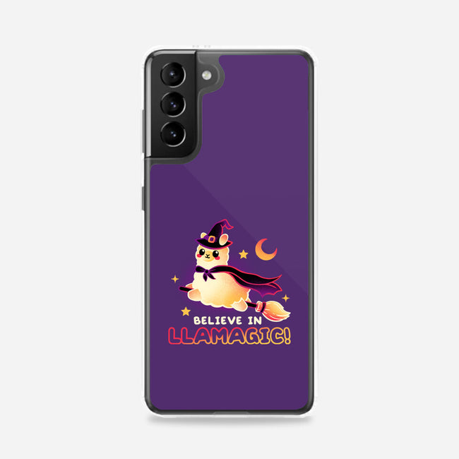 Believe In llamagic-Samsung-Snap-Phone Case-NemiMakeit