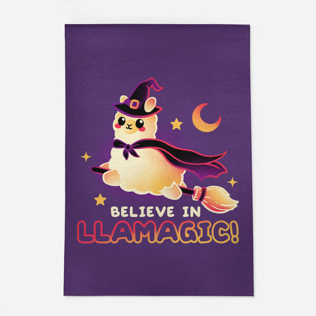 Believe In llamagic-None-Outdoor-Rug-NemiMakeit