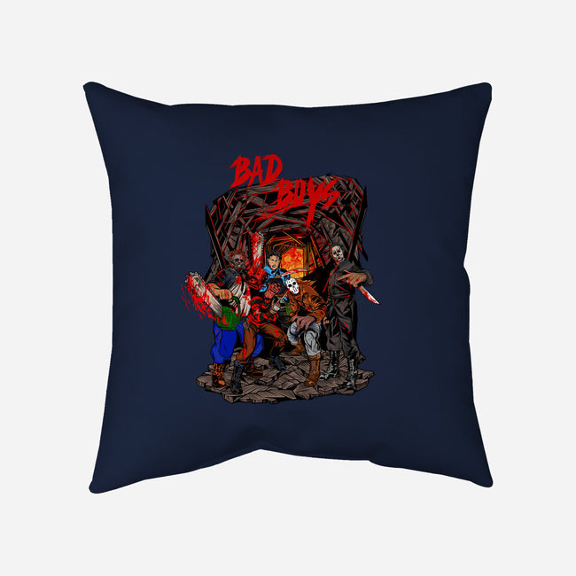 Bad Boys-None-Non-Removable Cover w Insert-Throw Pillow-Superblitz