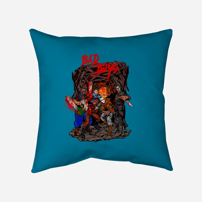 Bad Boys-None-Non-Removable Cover w Insert-Throw Pillow-Superblitz