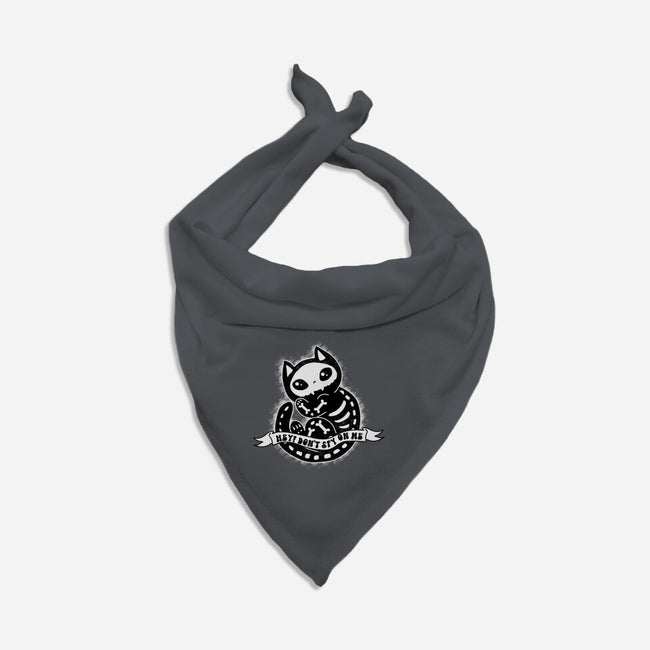 Don't Spy On Me-Dog-Bandana-Pet Collar-Nelelelen