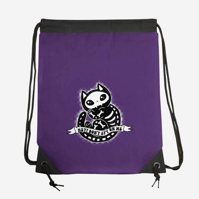 Don't Spy On Me-None-Drawstring-Bag-Nelelelen