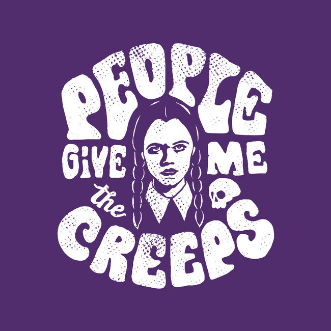 People Give Me The Creeps-None-Memory Foam-Bath Mat-MJ