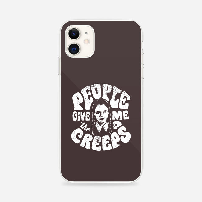 People Give Me The Creeps-iPhone-Snap-Phone Case-MJ
