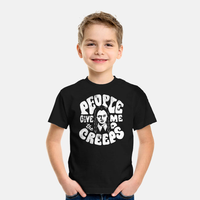 People Give Me The Creeps-Youth-Basic-Tee-MJ
