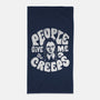 People Give Me The Creeps-None-Beach-Towel-MJ