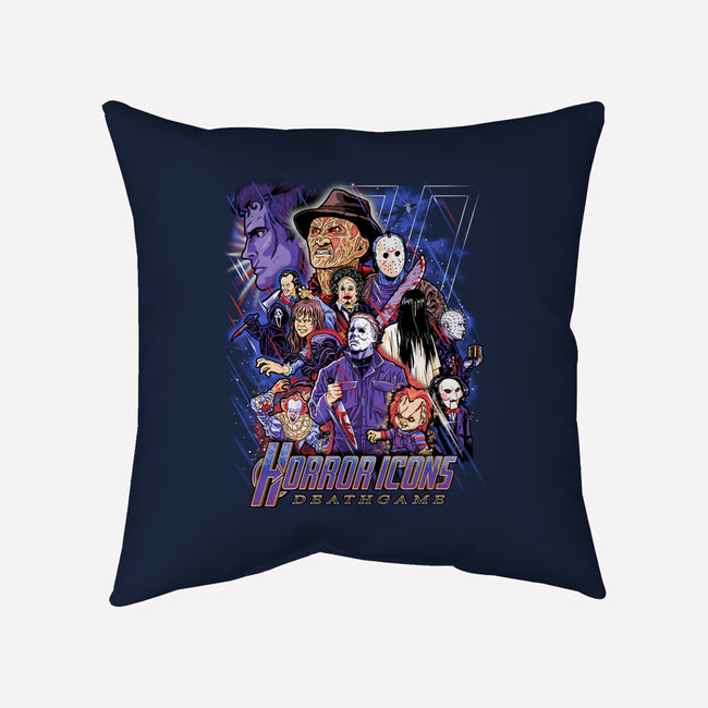 Deathgame-None-Non-Removable Cover w Insert-Throw Pillow-PrimePremne