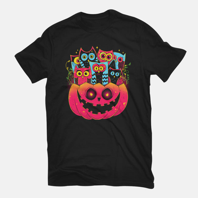 A Bowl Full Of Owls-Unisex-Basic-Tee-GODZILLARGE