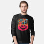 A Bowl Full Of Owls-Mens-Long Sleeved-Tee-GODZILLARGE