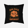 Big Pick Energy-None-Removable Cover-Throw Pillow-Aarons Art Room