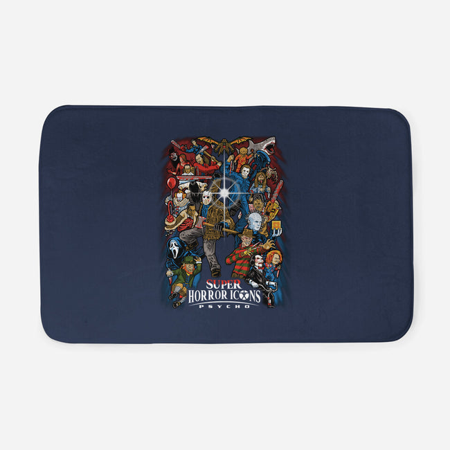 Super Horror Icons-None-Memory Foam-Bath Mat-PrimePremne