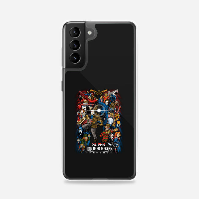 Super Horror Icons-Samsung-Snap-Phone Case-PrimePremne