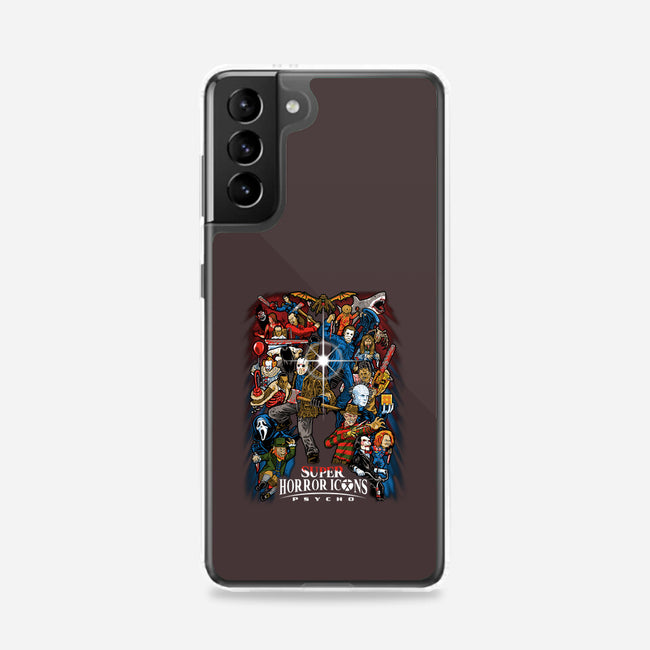 Super Horror Icons-Samsung-Snap-Phone Case-PrimePremne