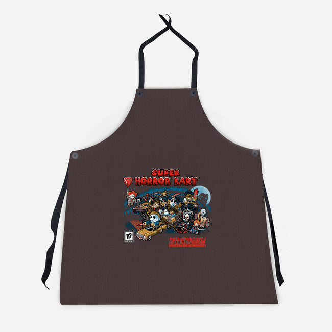 Horrific Kart-Unisex-Kitchen-Apron-PrimePremne