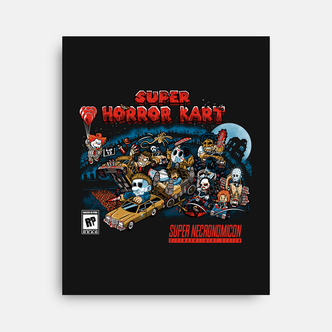 Horrific Kart-None-Stretched-Canvas-PrimePremne