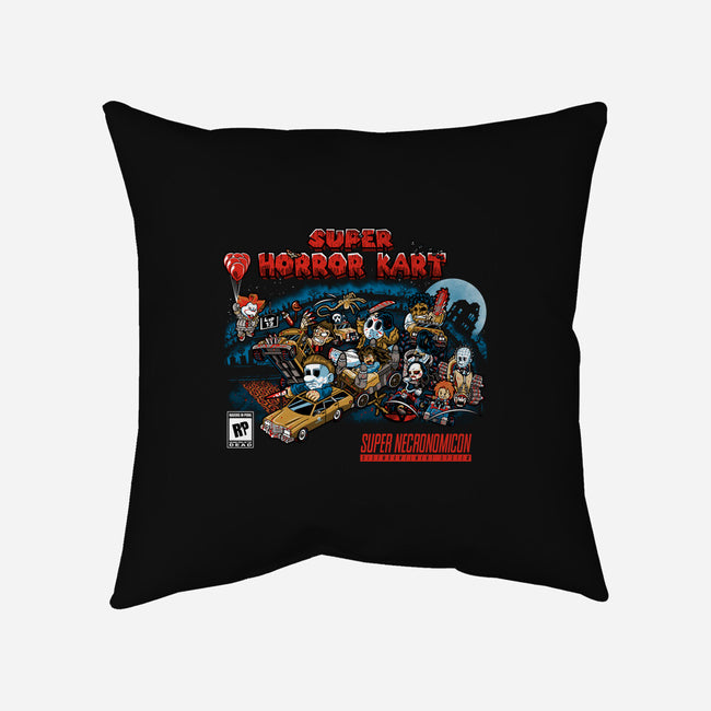 Horrific Kart-None-Removable Cover w Insert-Throw Pillow-PrimePremne