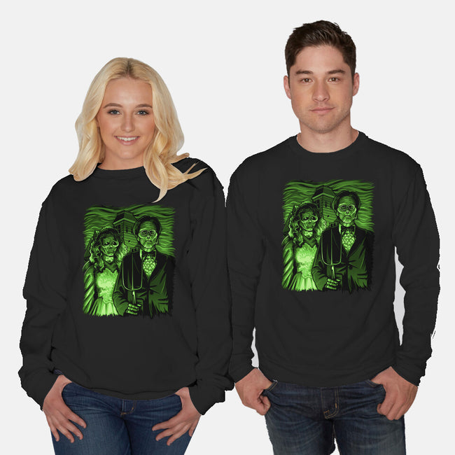 Netherworld Gothic-Unisex-Crew Neck-Sweatshirt-daobiwan