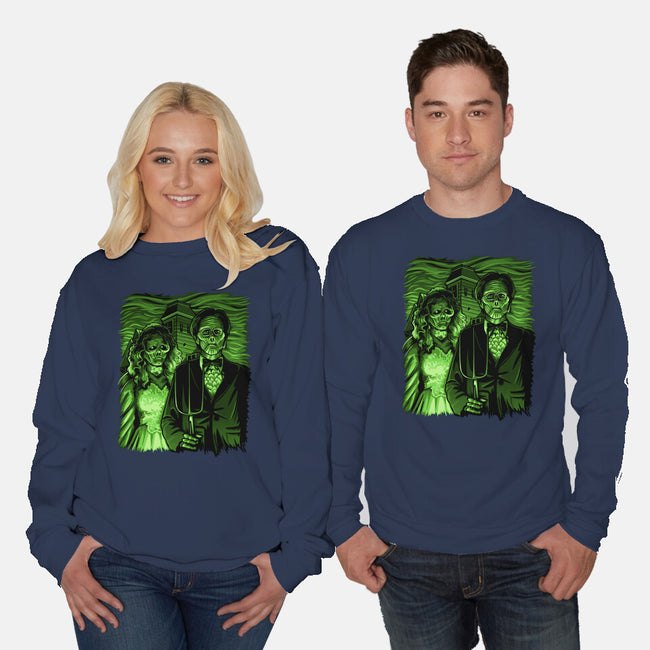 Netherworld Gothic-Unisex-Crew Neck-Sweatshirt-daobiwan