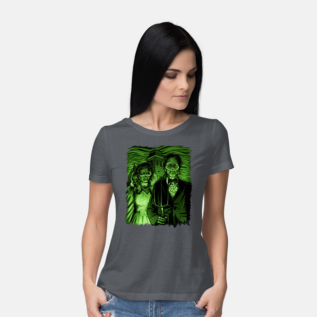 Netherworld Gothic-Womens-Basic-Tee-daobiwan