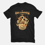 Halloween Street-Womens-Fitted-Tee-retrodivision