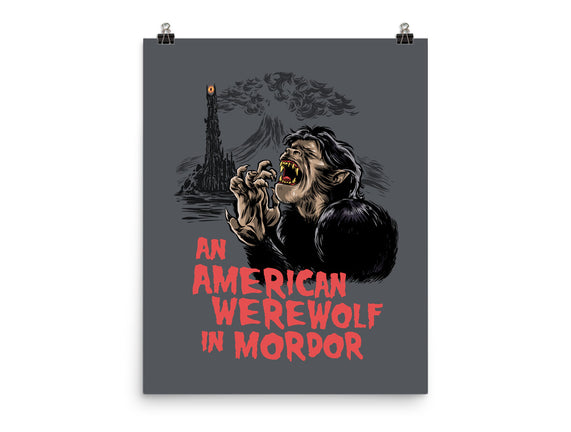 An American Werewolf In Mordor
