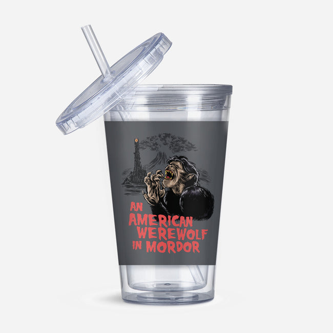 An American Werewolf In Mordor-None-Acrylic Tumbler-Drinkware-zascanauta