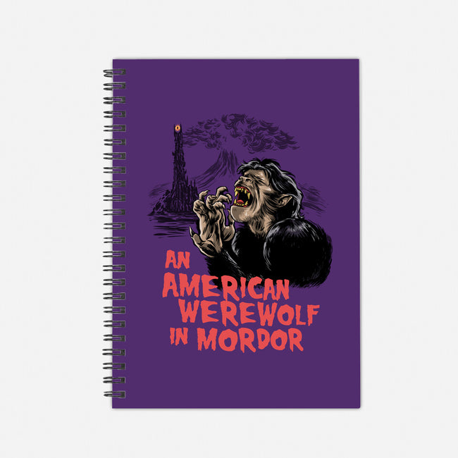 An American Werewolf In Mordor-None-Dot Grid-Notebook-zascanauta