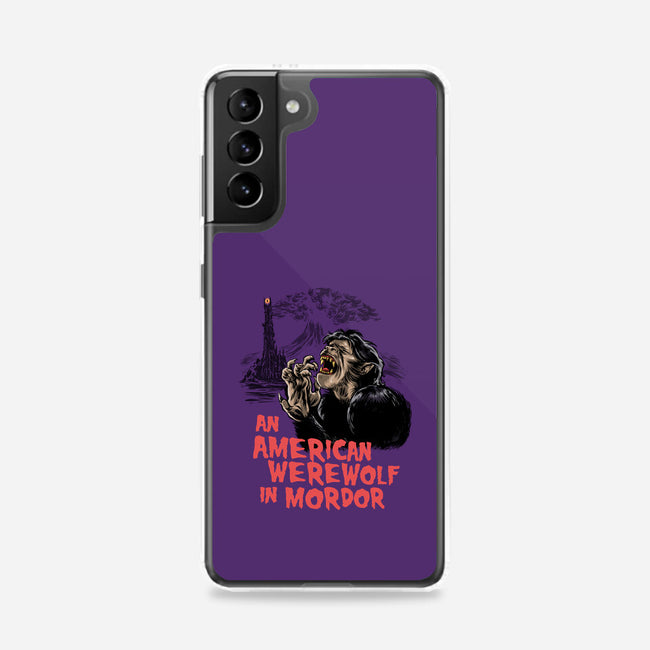 An American Werewolf In Mordor-Samsung-Snap-Phone Case-zascanauta