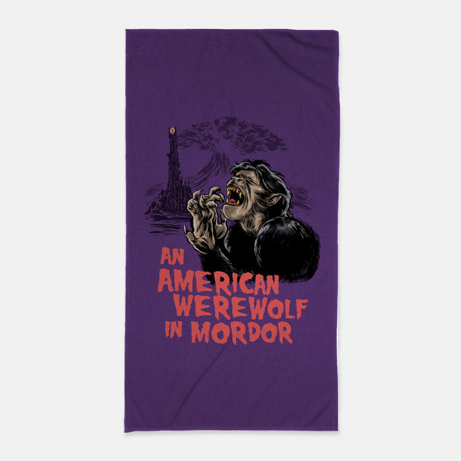 An American Werewolf In Mordor-None-Beach-Towel-zascanauta