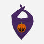 The Pumpkin Skull-Cat-Bandana-Pet Collar-Alundrart