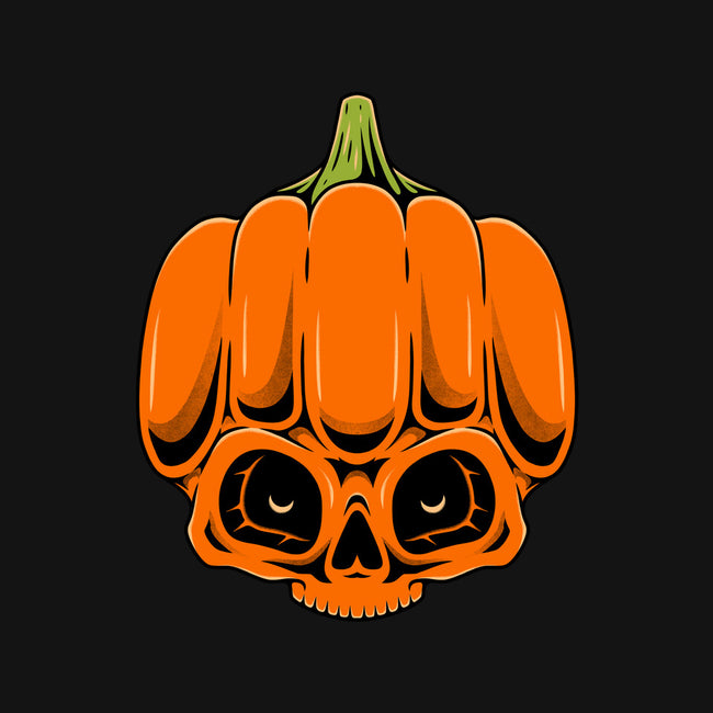 The Pumpkin Skull-Baby-Basic-Tee-Alundrart